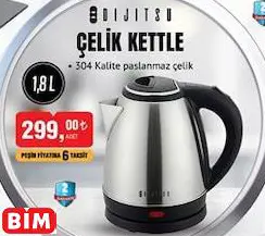 DİJİTSU ÇELİK KETTLE SU ISITICI DİJİTSU ÇELİK KETTLE SU ISITICI